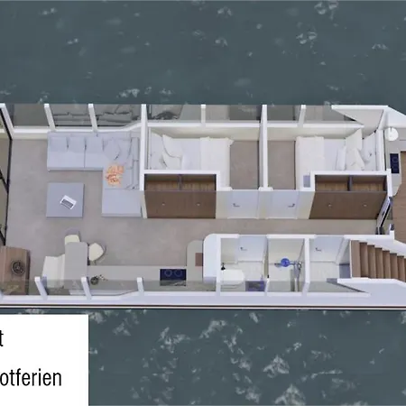 Luxboot Elisa Hausboot Mit Starlink Internet Ботель